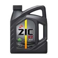 Моторное масло ZIC X7 DIESEL 5W-30 4л синтетическое