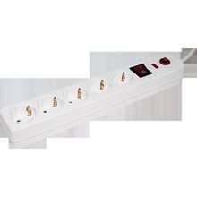 Сетевой фильтр   СФ-05К 5-местный, с выключателем, 1.5м, с заземлением, WFP10-16-05-01-N | код. WFP10-16-05-01-N |  IEK