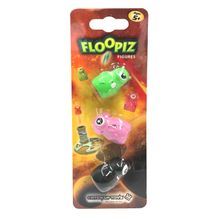 Доп. набор CATCHUP TOYS Floopiz Figures (Black, Pink, Green)