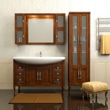 Opadiris Тумба с раковиной Мираж 120 орех