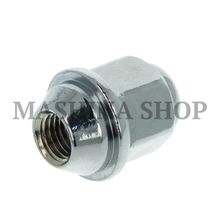 Гайка колесная конус 12mm*1.5, L=30, ключ 21, Хром