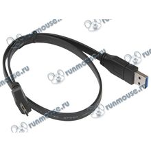 Кабель USB3.0 соединительный USB A-microB ORIENT "MU-305F" (0.5м) (oem) [138256]