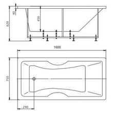 Aquatek Акриловая ванна Феникс 160