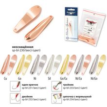 Блесна зимняя Spider мод. 23 неоснащенная цепочка с мормышкой