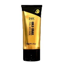 Маска-пленка с золотом и муцином улитки FarmStay 24K Gold Snail Peel Off Pack 100г