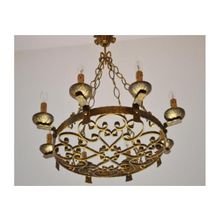 Люстра – TE Mediaval 63 8 brown gold