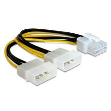 Переходник питания для видеокарты PCI-E 8pin -> 5 + 5" Molex, Cablexpert (CC-PSU-81)"