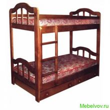 Кровать детская 2-х ярусная Диана