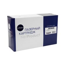 Картридж NetProduct (N-CE260X) для HP CLJ CP4025 4525, Восстановленный, Bk, 17K