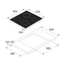 Asko Варочная поверхность Asko HC1643 G