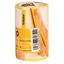 Mirka Наждачная бумага в рулонах для сухого шлифования Mirka Mirox 1655400112 P120 2500 x 93 мм