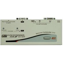 Удлинитель kvm  rextron 1 консоль d-sub(vga 2048х1152) + 2хusb, 1хrj-45, d-sub(vga + usb   ps 2), удаленный модуль 1 консоль d-sub(vga 2048х1152) + 2хusb, 1хrj-45, d-sub(vga + usb   ps 2), дальность 300м, черный, в комплекте: 2 кабеля 1,8м (cbm-180uh), 1х