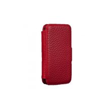 Кожаный чехол для iPhone 5 Sena WalletBook Case, цвет red (8268C8)