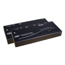 Удлинитель kvm rextron 1 консоль d-sub (vga 1920х1200) + 2хusb, 1хrj-45, d-sub(vga + usb   ps 2), удаленный модуль 1 консоль d-sub(vga 1920х1200) + 2хusb, 1хrj-45, d-sub(vga + usb   ps 2), дальность 200м, черный (exc-2022c)