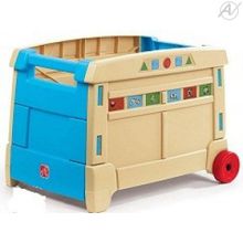Детский ящик на колесах для игрушек