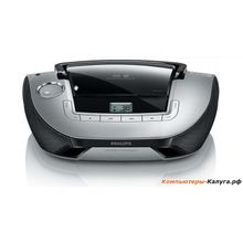 Аудиомагнитола Philips AZ-1137 12 CD   кассетный плеер   MP3 плеер, стерео, FM радио   MW, WAV, WMA