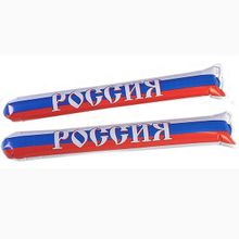 Надувные палки-стучалки "Россия" арт.арт.FAN-05