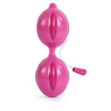 Розовые вагинальные шарики Climax V-Ball Pink Vagina Balls Розовый