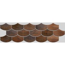 Apavisa Nanocorten Copper Flake Mosaico Lappato 14.73x44.63 см