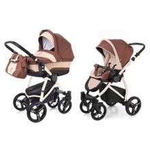 Коляска 2 в 1 Esspero Newborn Lux (шасси Beige) - Brown Beige