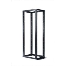 Стойка телекомм. серверная 42u, глубина 750 мм ЧЁРНАЯ (СТК-С-42.2.750 9005)