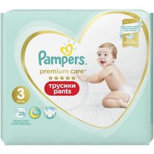 Pampers Premium Care Pants 48 подгузников в пачке 6 11 кг