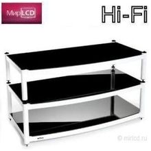 Atacama Equinox 2 AV pack base & shelf White Piano Black