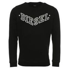 Толстовка  муж  Diesel 0IAEG, цвет черный,M