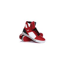 Высокие кеды Supra Skytop Red Black White White