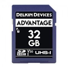 Карта памяти Delkin Devices Advantage SDXC 32GB 633X UHS-I Class 10 V30 (DDSDW63332G)