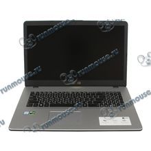 Ноутбук ASUS "VivoBook Pro N705UD-GC073" (Core i5 8250U-1.60ГГц, 8ГБ, 1000ГБ, GFGTX1050, LAN, WiFi, BT, WebCam, 17.3" 1920x1080, Linux), серый [142184]