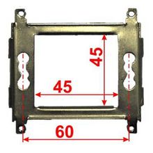 LAN-MF45x45	Металлический суппорт для установки 45х45