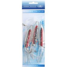 Морская оснастка Mikado SQUID RIG 12 см, крючок № 6 0  ( 3шт.)