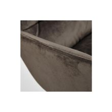 Tetchair Кресло ALFRED с банкеткой (mod. DM7574-1) , коричневый (37-brown)