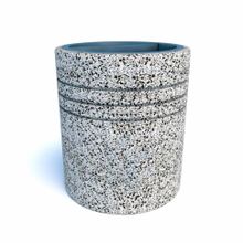 Урна бетонная Гамбург (Мрамор шахматка)