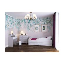 Система Мебели Детская Италия-2 белое дерево