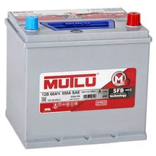 Аккумулятор автомобильный MUTLU SFB M2 6СТ-60 обр. (55D23FL) 232x173x225