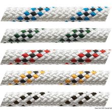 Osculati Marlow Marlowbraid line w. fleck, red 14 mm, 06.432.14RO