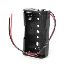 Батареечный отсек ROBITON Bh2xAA с двумя проводами