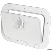 Osculati White inspection hatch anti-slip sufrace 280x380mm, 20.301.00