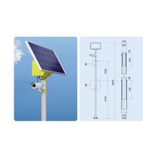 Система видеонаблюдения на солнечных батареях