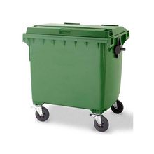 Контейнер для мусора 770л. пластиковый на обрезиненных колесах