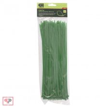 СИБРТЕХ Хомуты, 300 x 3,6 мм, пластиковые, зеленые, 100 шт Сибртех