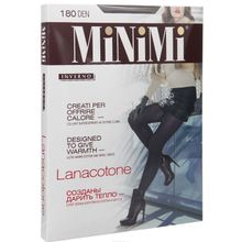 Колготки женские хлопок с шерстью MiNiMi Lanacotone 180 den