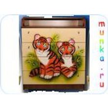 Комод Нижний Новгород "ТИГРЯТА" ЭК80 4-04 МДФ