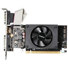 Видеокарта gigabyte pci-e gv-n710d3-2gl nvidia geforce gt 710 2048mb 64bit ddr3 954 1800 dvix1 hdmix1 crtx1 hdcp ret gigabyte