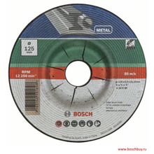 Bosch Набор 5 обдирочных кругов выпуклых по металлу 125х6 мм DIY (2609256341 , 2.609.256.341)