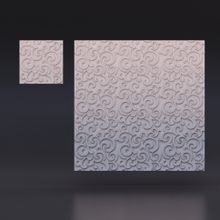 Стеновая гипсовая 3D панель – Мягкий цвет, 500х500mm
