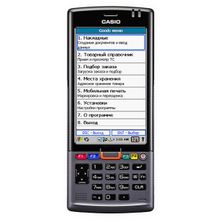 Терминал сбора данных Casio IT-G500-15E, Windows Embedded Handheld 6.5, 1D (лазер), BT, WiFi