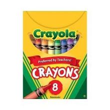 Crayola Мелки восковые, 8 цветов (0008C)